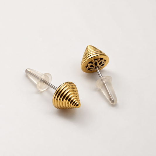 MY LOBE STUDS – GOLD SPIKE
