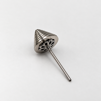 MY LOBE STUDS – SILVER SPIKE