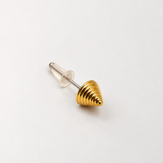 MY LOBE STUDS – GOLD SPIKE